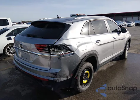 2021 Volkswagen Atlas Cross Sport 3.6L V6 Se W/Technology из США, поврежденный, VIN 1V2JE2CA6MC237164